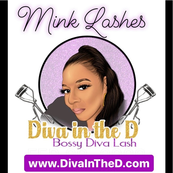 💯 Mink Lashes Diva in the D Eye Lash #Diva… - Picture 6 of 8